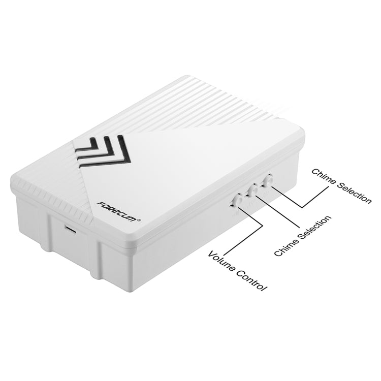 Forecum 10F Wireless Smart Home Doorbell with Dual Receiver