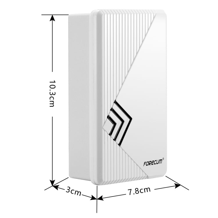 Forecum 10 Wireless Smart Home Doorbell with Single Receiver