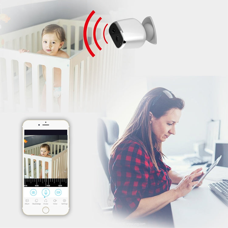 B20 720P HD 2.4GHz WiFi Smart Digital Camera, Support Motion Detection & Infrared Night Vision & TF Card(Max 32GB)