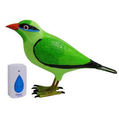 Wireless Doorbell Bird Statuette
