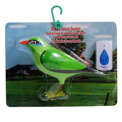 Wireless Doorbell Bird Statuette
