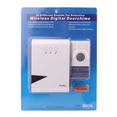 32 Tune Wireless Digital Doorbell Door Bell Chime