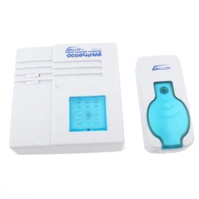 36-Melody Wireless Remote Control Door Bell with Colorful 3-LED(White)