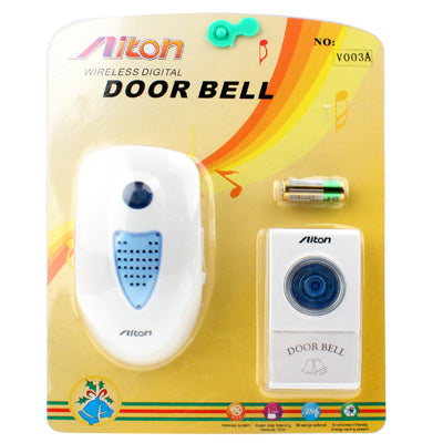 V003A 38 Melody Wireless Digital Door Bell, Work Frequency: 315MHz / 433MHz