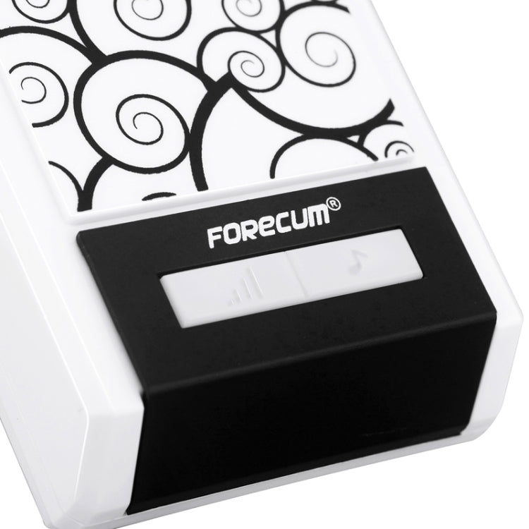 Forecum 5 Waterproof Wireless Smart Doorbell with Single Receiver, Waterproof Level: IPX3