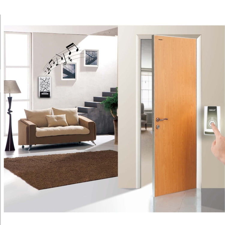 Forecum 5 Waterproof Wireless Smart Doorbell with Single Receiver, Waterproof Level: IPX3
