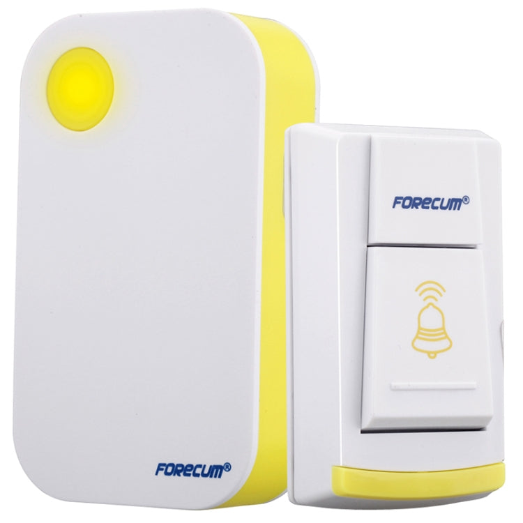 Forecum 4 Waterproof Wireless Smart Doorbell with Single Receiver, Waterproof Level: IPX3
