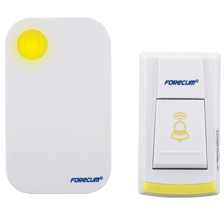 Forecum 4 Waterproof Wireless Smart Doorbell with Single Receiver, Waterproof Level: IPX3