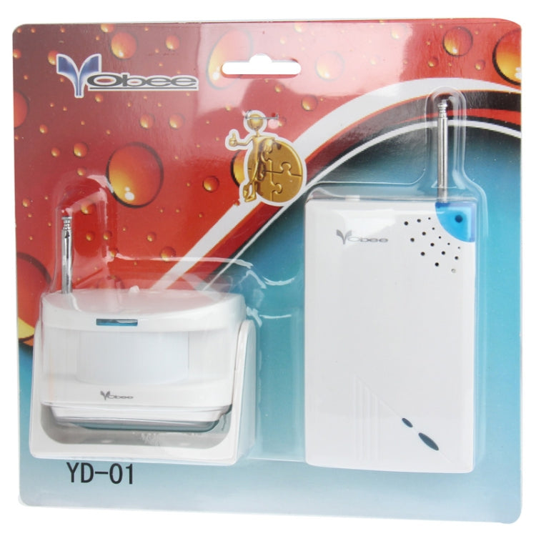 YD-01 DC Human Induction Wireless Door Chime with 36 Chord Music, Induction Distance: 3-7m