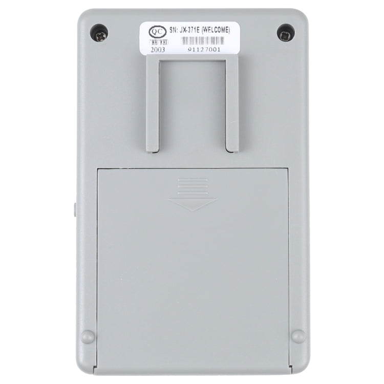 JX-371E Light Sensitive and Motion Activated Visitor Door Chime with 0.7 inch LCD Counter(Grey)