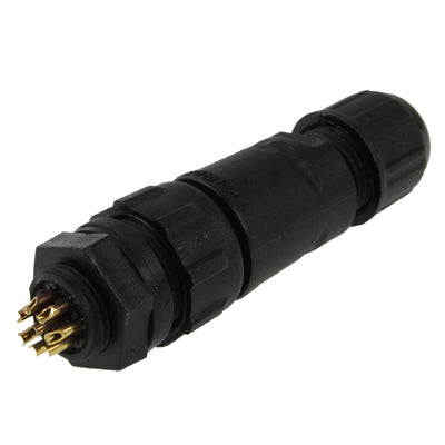 IP68 Shielded 8 Pin M14 Waterproof Connector, Cable Diameter: 2.5-7.5mm