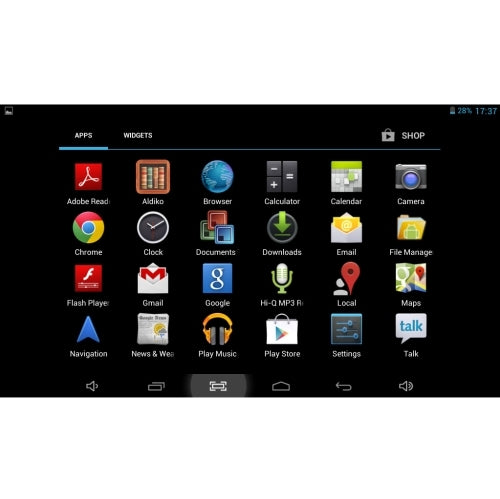 10.1 inch Tablet PC, 1GB+8GB, Android 4.2, Allwinner A33 Quad Core, 1.2GHz(White)