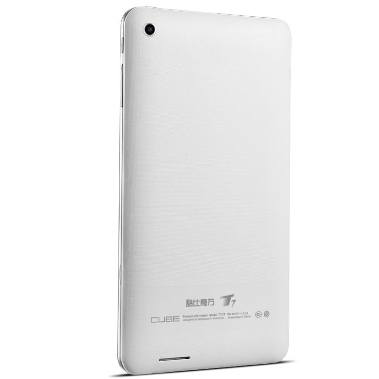Cube T7 / T7GT Tablet PC 16GB, 7.0 Inch Android 4.4.4, 4G Phone Call, CPU: MTK8752 Octa Core 2.0GHz, RAM: 2GB, GPS(White)