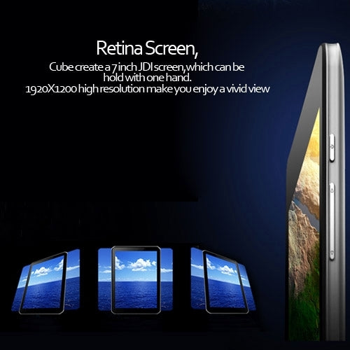 Cube T7 / T7GT Tablet PC 16GB, 7.0 Inch Android 4.4.4, 4G Phone Call, CPU: MTK8752 Octa Core 2.0GHz, RAM: 2GB, GPS(White)