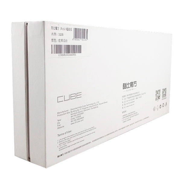 Cube iWork8 / U80GT Dual OS, 2GB+32GB, 8.0 inch Windows 8.1 & Android 4.4 Intel Atom Z3735F Quad Core 1.8GHz(White)