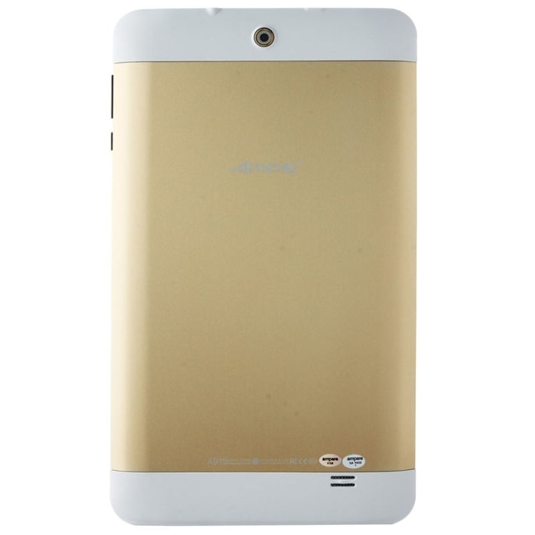 Ampe A91, 9.0 inch,  512MB+8GB, Android 4.2.2, MTK6572 Dual Core, Dual SIM, GSM Phone Call, GPS, WiFi, OTG, Bluetooth(Gold)