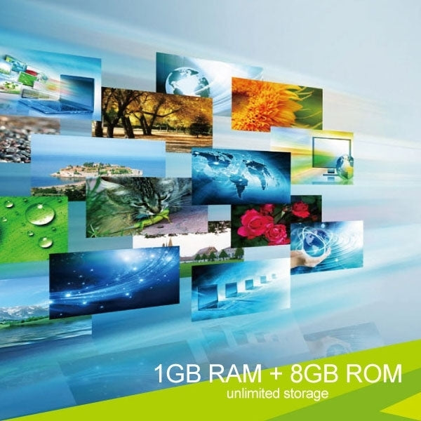 Ampe A695, 6.95 inch, 1GB+8GB, 3G Phone Call, Android 4.4, MTK8382 Quad Core 1.3GHz, GPS, WiFi, OTG, Bluetooth, FM(White)