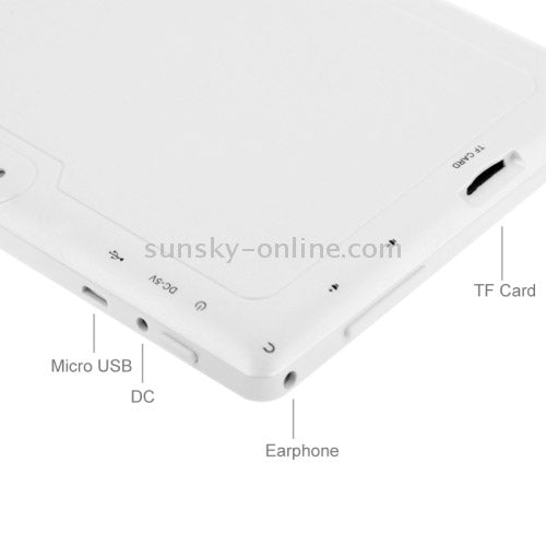 Q88 Tablet PC, 7.0 inch, 512MB+8GB, Android 4.4,  Allwinner A33 Quad Core 1.5GHz, WiFi, Bluetooth