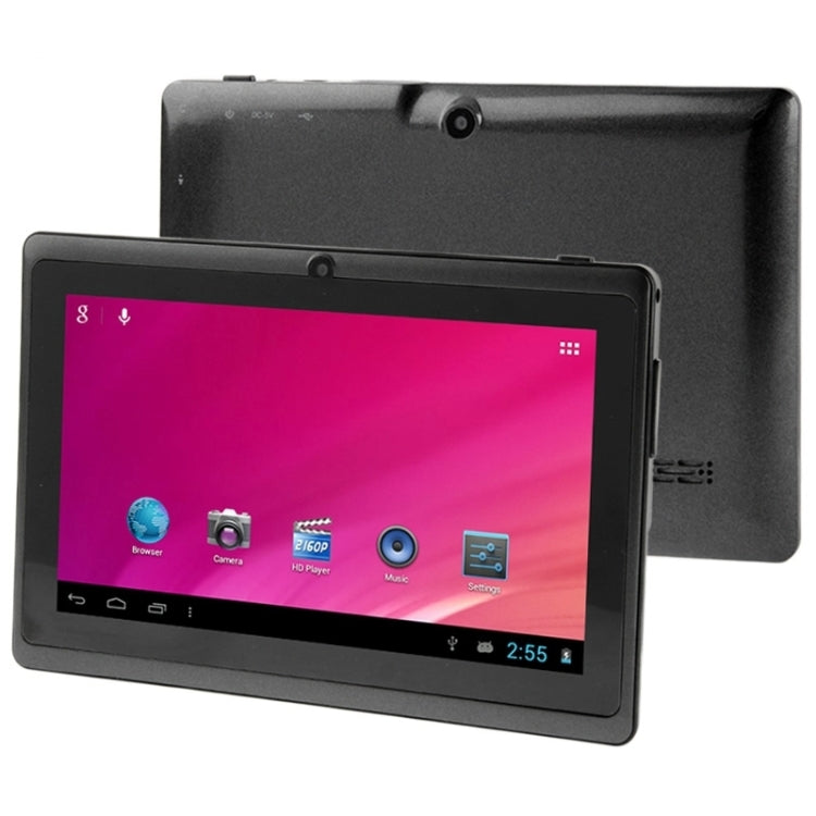 Tablet PC 7.0 inch, 1GB+16GB, Android 4.0, Allwinner A33 Quad Core 1.5GHz, WiFi, Bluetooth, OTG, G-sensor