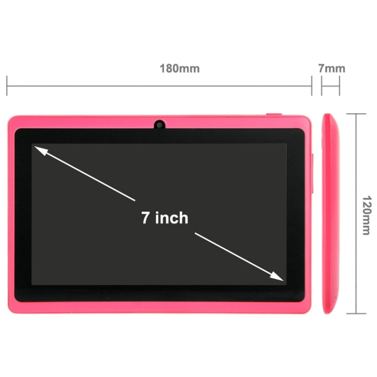Tablet PC 7.0 inch, 1GB+16GB, Android 4.0, Allwinner A33 Quad Core 1.5GHz, WiFi, Bluetooth, OTG, G-sensor