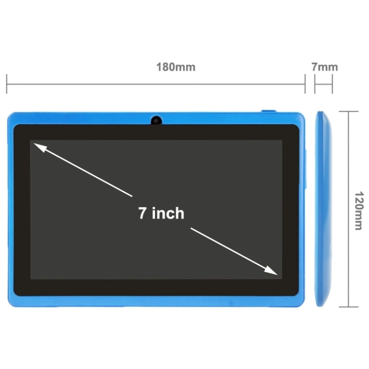 Tablet PC 7.0 inch, 1GB+16GB, Android 4.0, Allwinner A33 Quad Core 1.5GHz, WiFi, Bluetooth, OTG, G-sensor