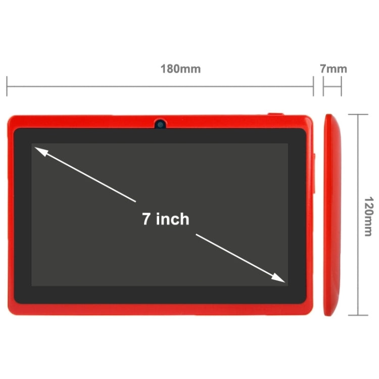 Tablet PC 7.0 inch, 1GB+16GB, Android 4.0, Allwinner A33 Quad Core 1.5GHz, WiFi, Bluetooth, OTG, G-sensor