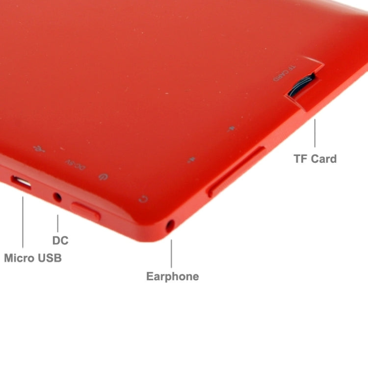 Tablet PC 7.0 inch, 1GB+16GB, Android 4.0, Allwinner A33 Quad Core 1.5GHz, WiFi, Bluetooth, OTG, G-sensor
