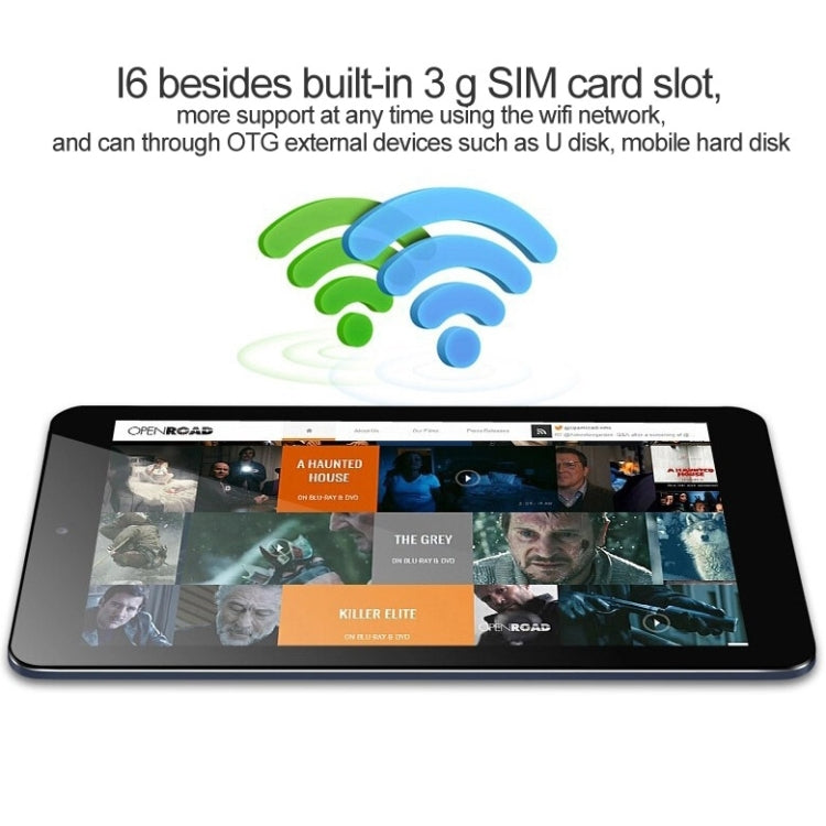 Cube I6 Tablet PC 32GB, 9.7 inch, Android 4.4.2, Intel Z3735F 64bit Quad-core 1.33-1.8GHz, RAM: 2GB, GPS