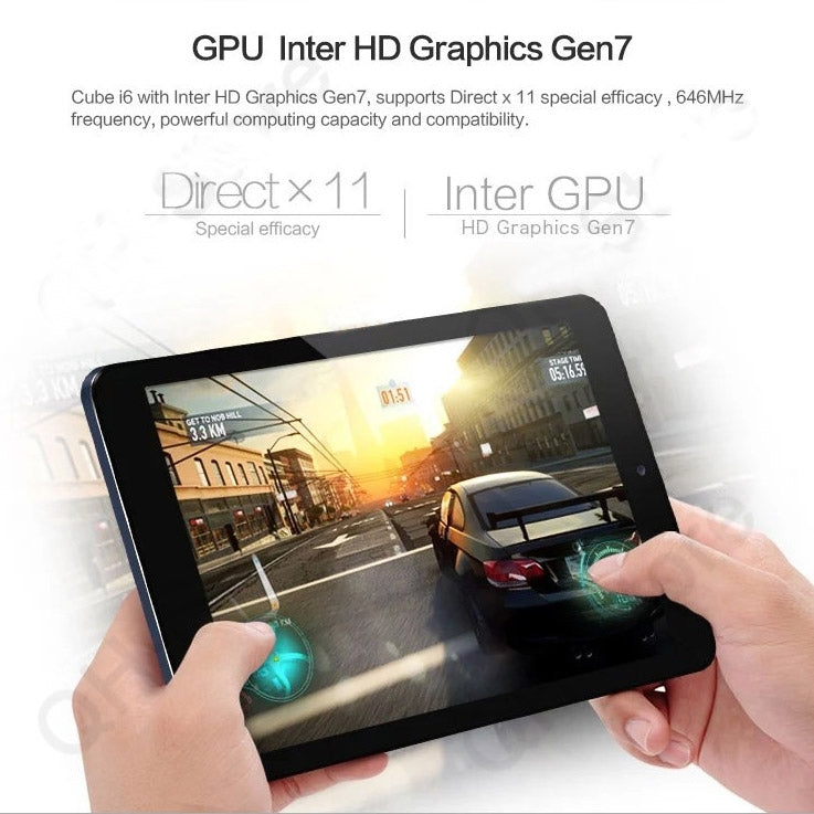 Cube I6 Tablet PC 32GB, 9.7 inch, Android 4.4.2, Intel Z3735F 64bit Quad-core 1.33-1.8GHz, RAM: 2GB, GPS