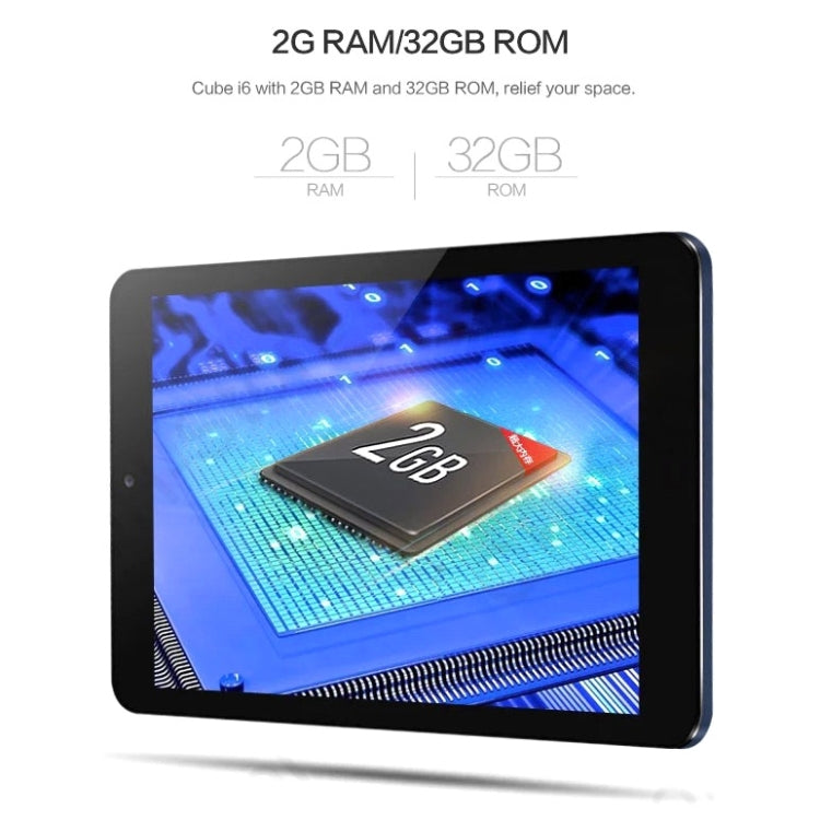 Cube I6 Tablet PC 32GB, 9.7 inch, Android 4.4.2, Intel Z3735F 64bit Quad-core 1.33-1.8GHz, RAM: 2GB, GPS