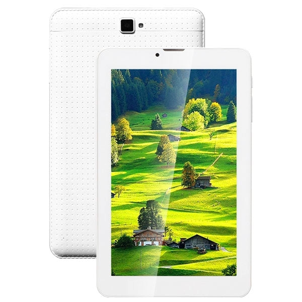 ICCO Q7 Tablet PC 8GB, 7.0 inch Android 4.4 3G Phone Call, MT8382 Quad Core 1.3GHz, GPS, Dual SIM, GSM & WCDMA(White)