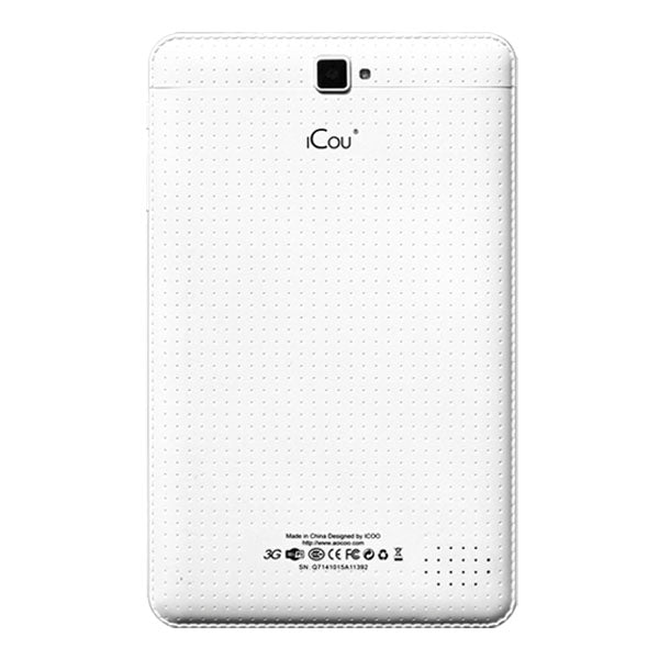 ICCO Q7 Tablet PC 8GB, 7.0 inch Android 4.4 3G Phone Call, MT8382 Quad Core 1.3GHz, GPS, Dual SIM, GSM & WCDMA(White)