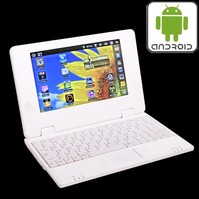 7.0 inch Android 4.4 Notebook PC, EPC 701, CPU: VIA WM8880 Dual Core 1.5GHz