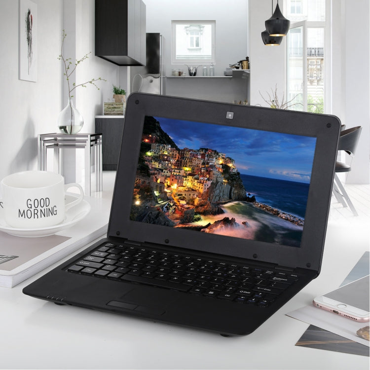 10.1 inch Notebook PC, 1GB+8GB, Android 6.0 A33 Dual-Core ARM Cortex-A9 up to 1.5GHz, WiFi, SD Card, U Disk