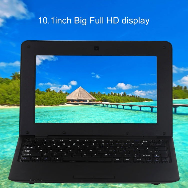 10.1 inch Notebook PC, 1GB+8GB, Android 6.0 A33 Dual-Core ARM Cortex-A9 up to 1.5GHz, WiFi, SD Card, U Disk