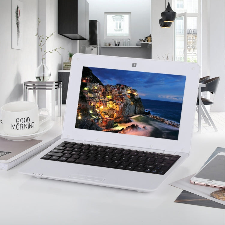 10.1 inch Notebook PC, 1GB+8GB, Android 6.0 A33 Dual-Core ARM Cortex-A9 up to 1.5GHz, WiFi, SD Card, U Disk