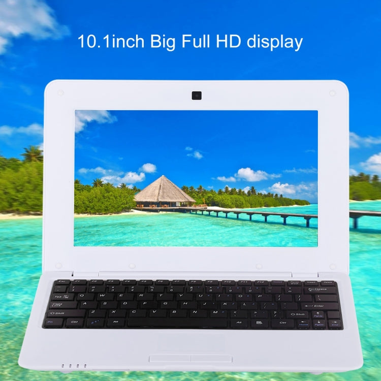 10.1 inch Notebook PC, 1GB+8GB, Android 6.0 A33 Dual-Core ARM Cortex-A9 up to 1.5GHz, WiFi, SD Card, U Disk