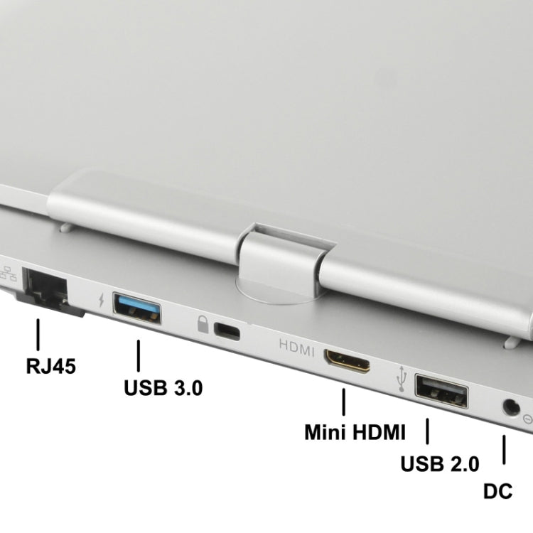 11.6 inch Windows 8 Netbook PC 320GB, CPU: Intel Celeron 1037U, 1.8GHz, RAM: 2GB(Silver)