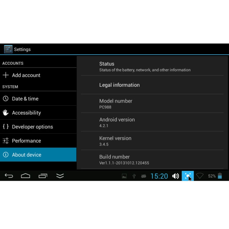 9.0 inch Android 4.2 Netbook PC, CPU: VIA WM8880 Dual Core, 1.5GHz(Black)