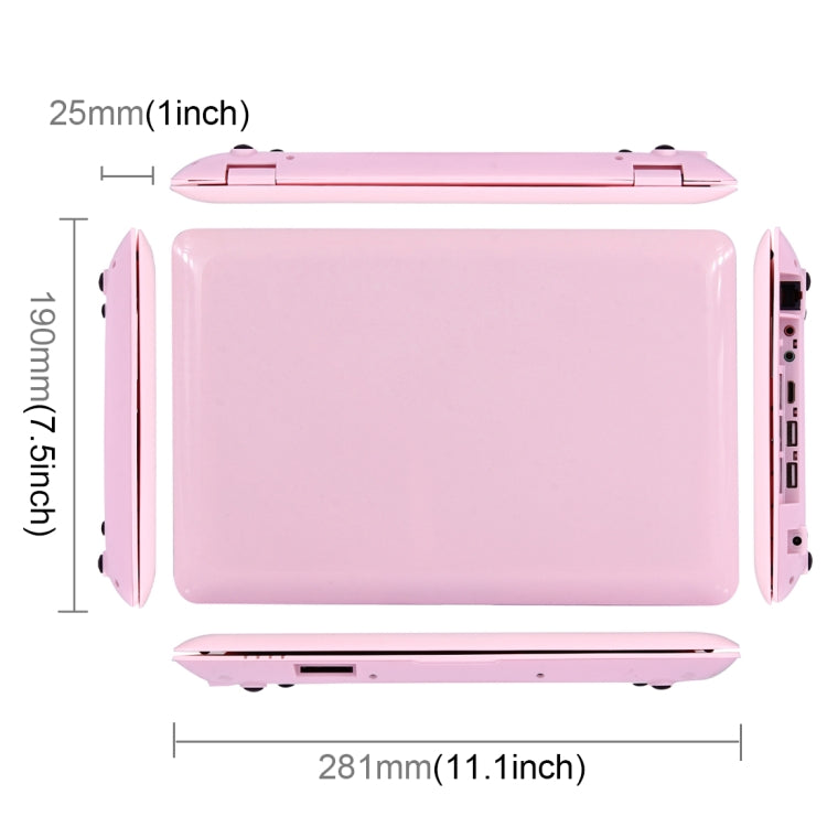 TDD-10.1 Netbook PC, 10.1 inch, 1GB+8GB, Android 5.1 Allwinner A33