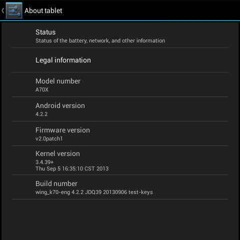 7.0 inch Android 4.2 Tablet PC, CPU: Allwinner A20 Dual Core, 1.2GHz