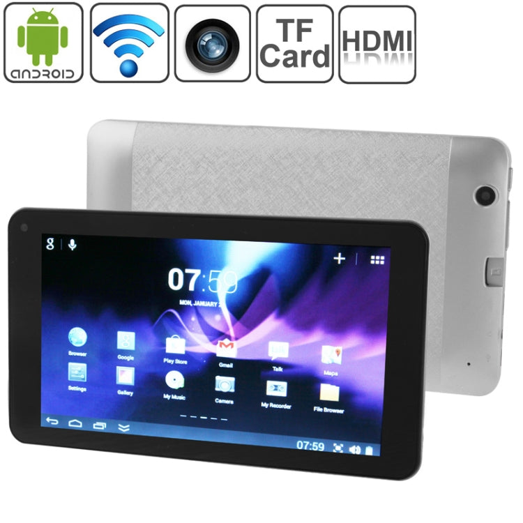 7.0 inch Android 4.2 Tablet PC 8GB, CPU: Actions ATM7021 Dual Core, 1.5GHz