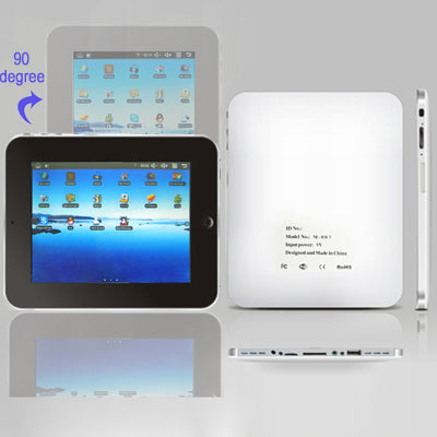8 inch Android 1.6 Tablet PC, M003, 90 degree menu rotate