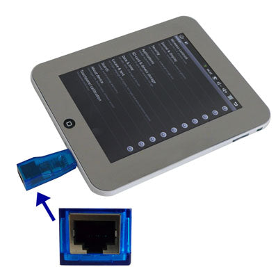 8 inch Android 1.6 Tablet PC, M003, 90 degree menu rotate