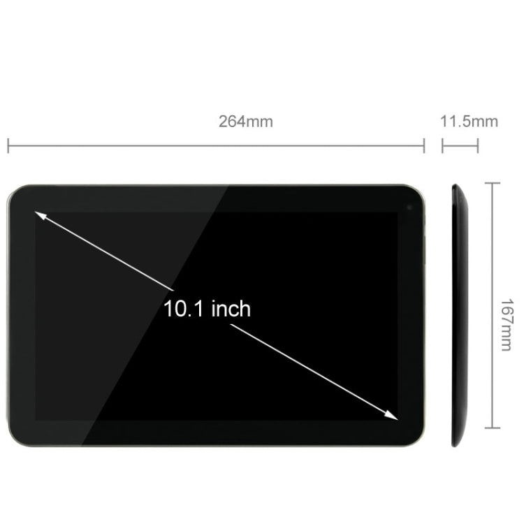 Android 4.4.2 Tablet PC 16GB, 10.1 inch Allwinner A33 Quad Core 1.3GHz, RAM: 1GB