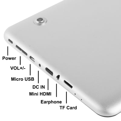 10.1 inch Android 4.1 Tablet PC 8GB, CPU: RK3066 Cortex A9, 1.5GHz, RAM: 1GB(Silver)