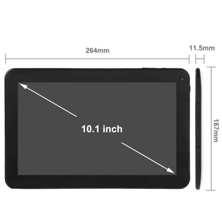 10.1 inch Tablet PC, 1GB+