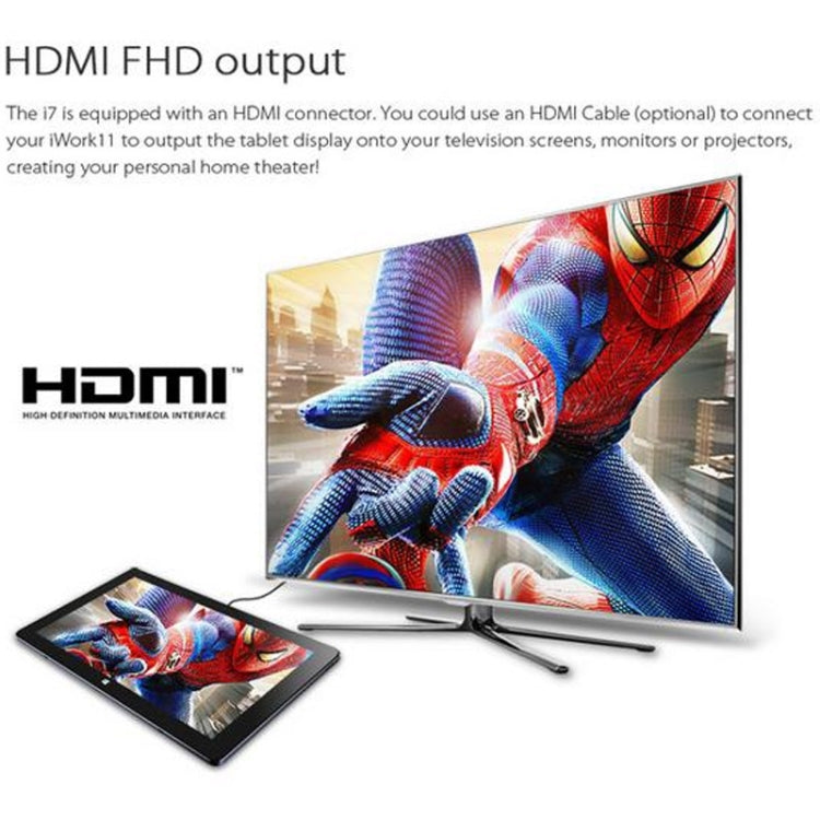 Cube i7 Tablet PC 128GB, Network: 4G, 11.6 inch Windows 10, Intel Core-M 5Y10C Dual-core, RAM: 4GB, Bluetooth V4.0, with Keyboard