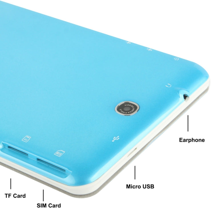 7.0 inch Android 4.1 Tablet PC, GSM Mobile Phone Function, GPS(Blue)