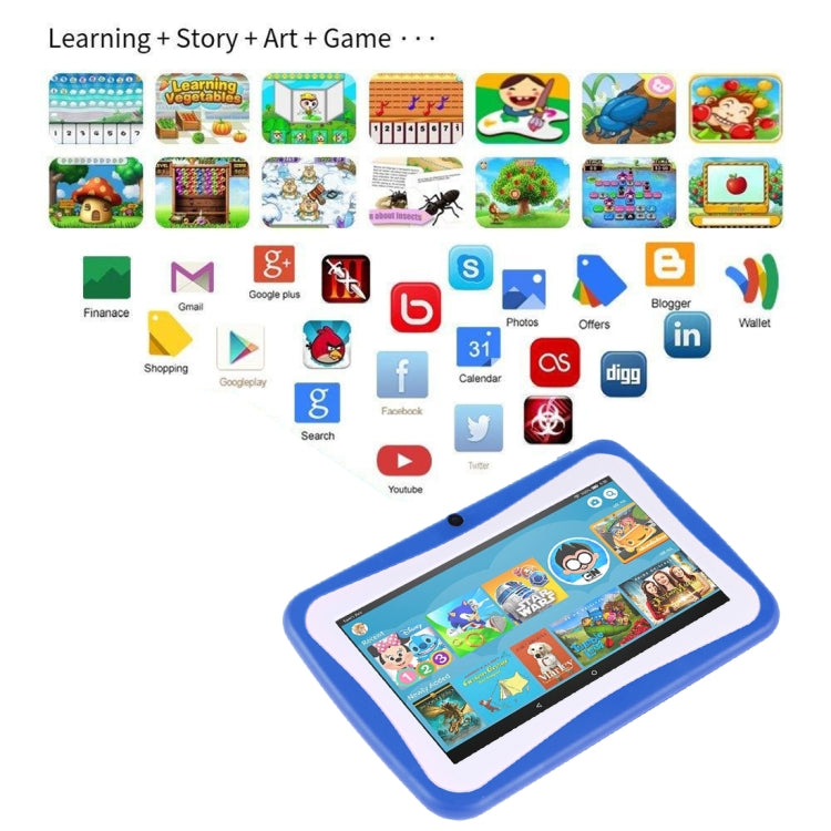 Kids Education Tablet PC, 7.0 inch, 1GB+
